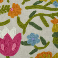 Crewel Garden Pillow