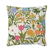 Crewel Garden Pillow