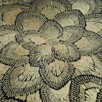 Lotus Embroidery Pillow