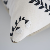 Cynthia Embroidered Pillow