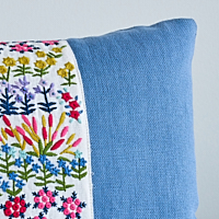Lula Embroidered Pillow