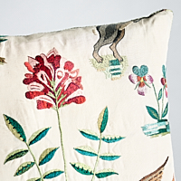 Royal Silk Embroidery Pillow A