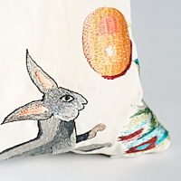 Royal Silk Embroidery Pillow B