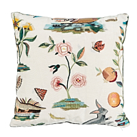 Royal Silk Embroidery Pillow B