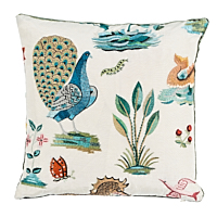 Royal Silk Embroidery Pillow D