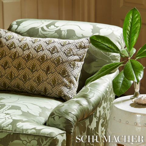 Blair Silk Épinglé Pillow