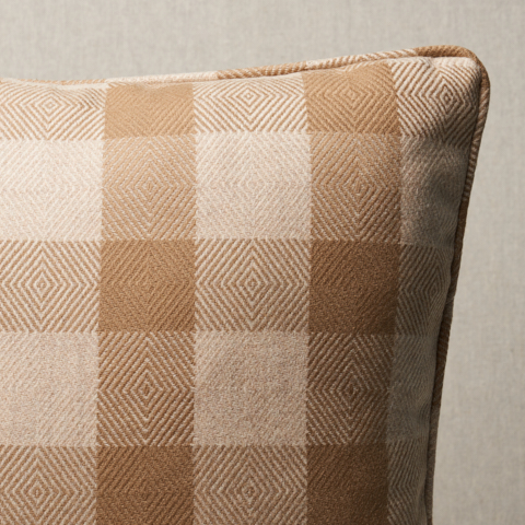 Galt Wool Check Pillow