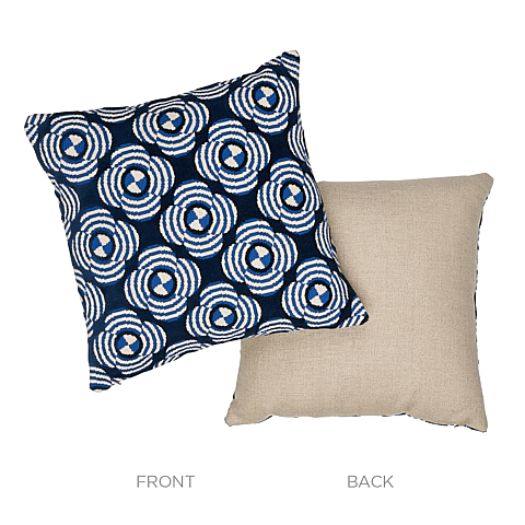 Le Moderne Cut Velvet Pillow