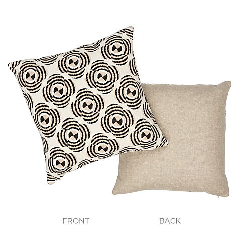 Le Moderne Cut Velvet Pillow