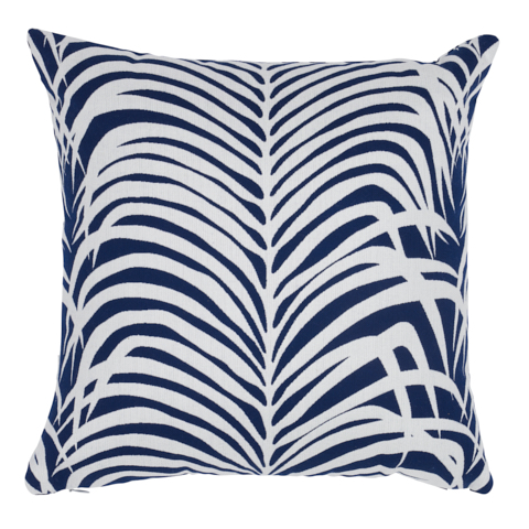 Zebra Palm I/O Pillow