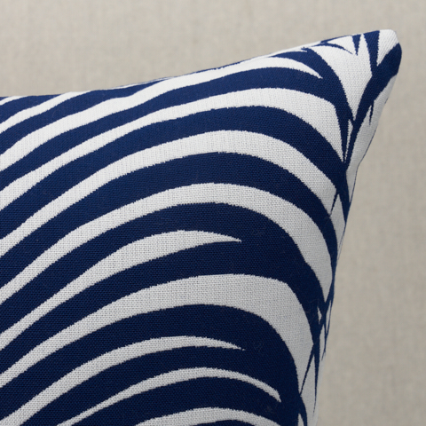 Zebra Palm I/O Pillow