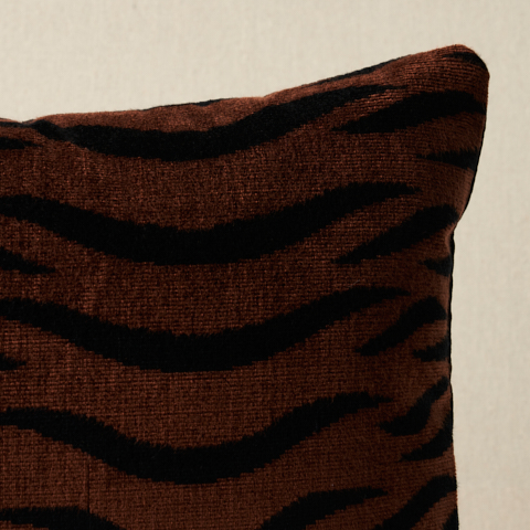 Sabi Tiger Velvet Pillow