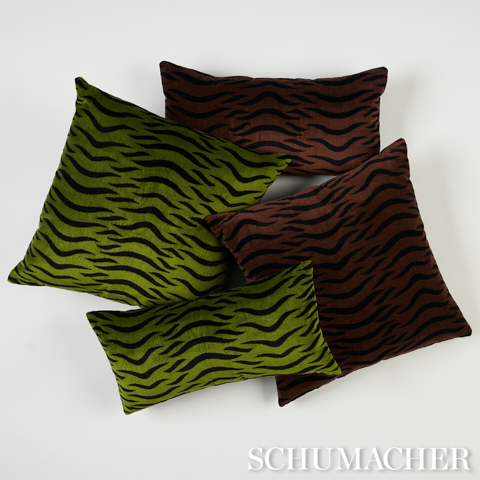 Sabi Tiger Velvet Pillow