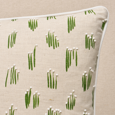 Meadow Button Pillow