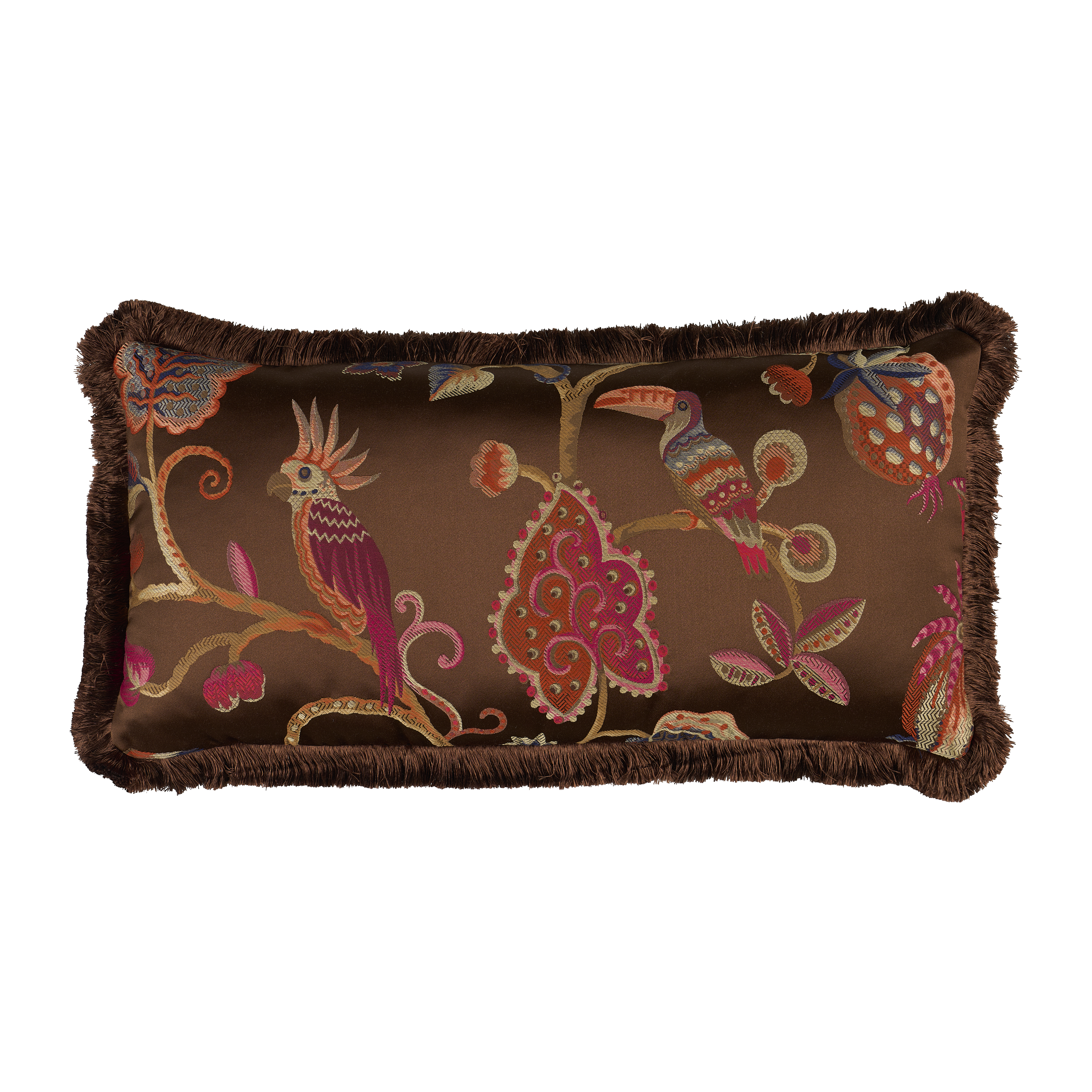 Birds Of Paradise Woven - Noir Fabrics | Schumacher