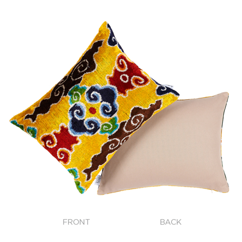 Konya Silk Velvet Pillow