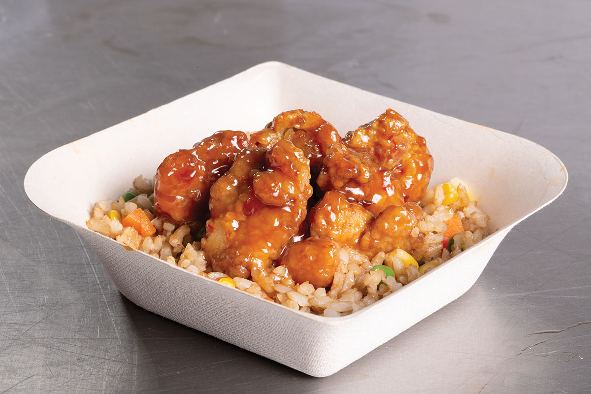 MINH® Orange Chicken (lightly breaded) Stir Fry Kit Schwan's Food Service