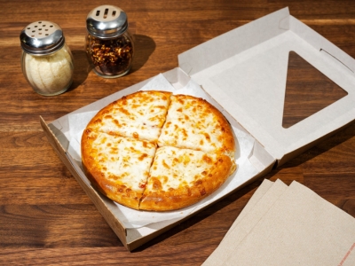 7" Par-Baked Four Cheese Pizza