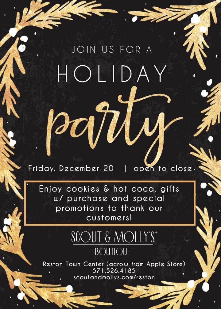 Scout & Molly’s Holiday Appreciation Event