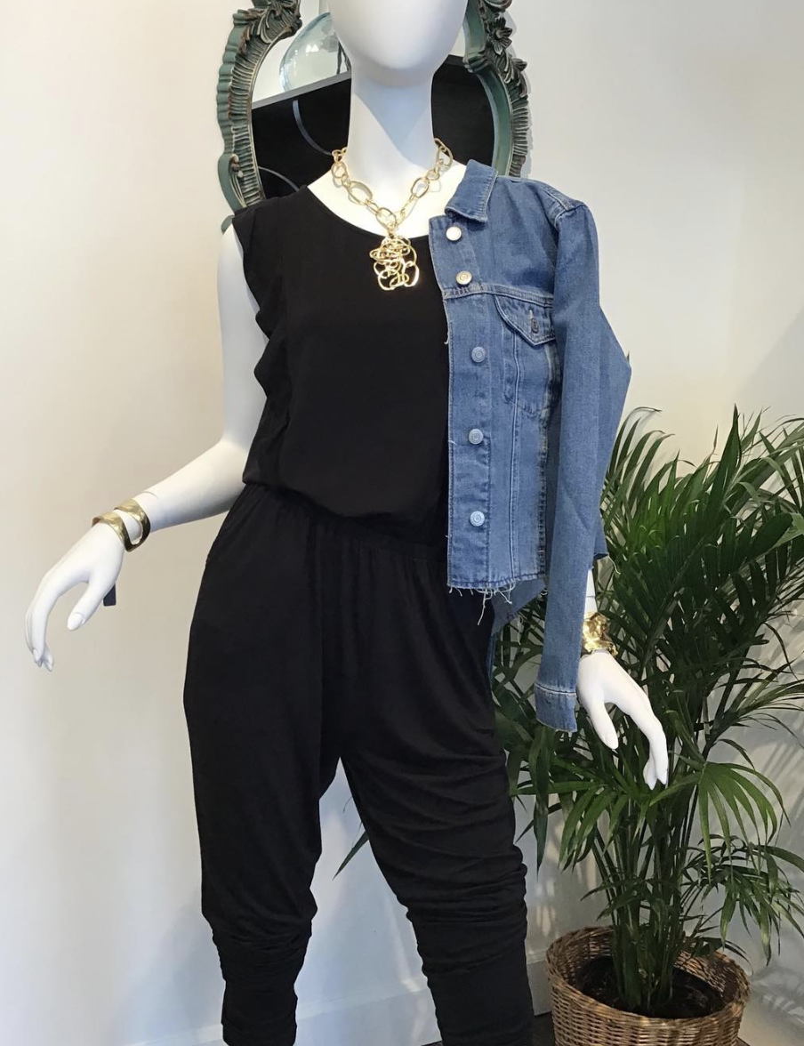 New Looks for Spring | Cupcakes & Cashmere Black Jumper Cupcakes & Cashmere Black Jumper