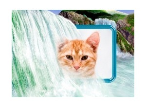 Moldura - Sob Cachoeira