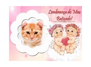 Moldura - Lembranca De Batizado