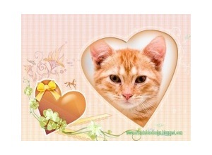 Moldura - Coracao Com Lacinho