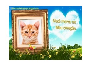 Moldura - Voce Mora No Meu Coracao