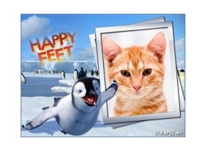 Moldura - Happy Feet