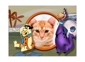 Moldura - Fred Flinstone