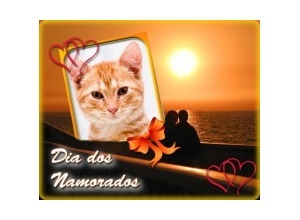 Moldura - Por Do Sol Dos Namorados