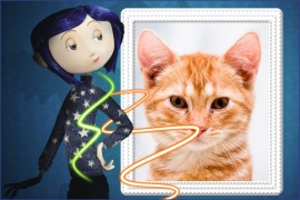 Moldura - Coraline Movie