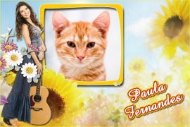 Moldura - Cantora Paula Fernandes