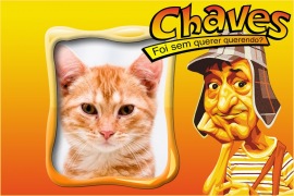 Moldura - Caricatura Chaves