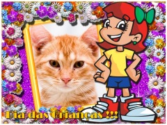 Moldura - Dia Das Criancas Garota