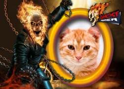 Moldura - Ghost Rider