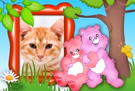 Moldura - Ursinhos Carinhosos