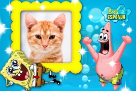 Moldura - Bob Esponja E Patrick