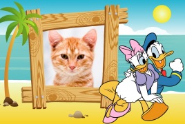 Moldura - Margarida E Donald