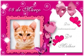 Moldura - Cartao Dia Da Mulher