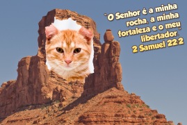 Moldura - O Senhor E A Minha Rocha