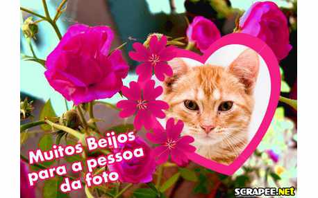 Moldura  eu AMO a pessoa da foto!