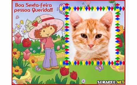 Moldura - Moranguinho