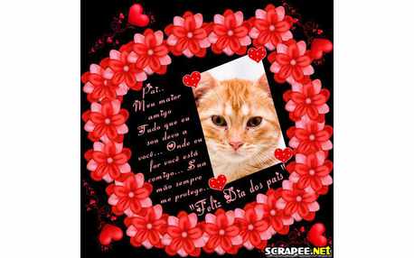 Moldura - Pai Melhor Amigo