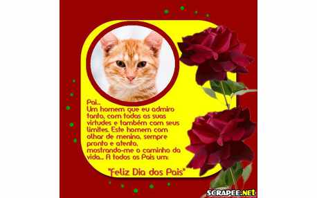 Moldura - Pai Que Admiro