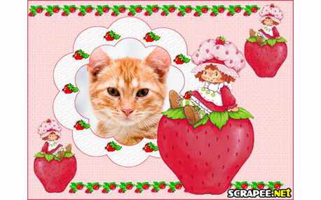 Moldura - Moranguinho