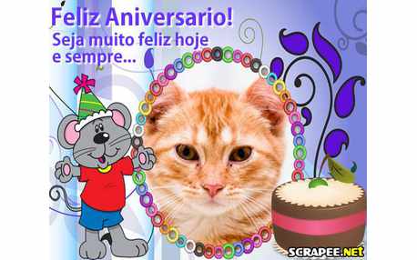 Moldura - Happy Birthday