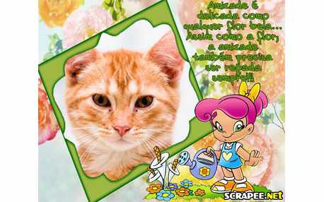 Moldura - Plantinhas