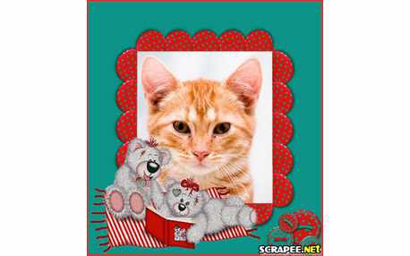 Moldura - Dois Ursinho