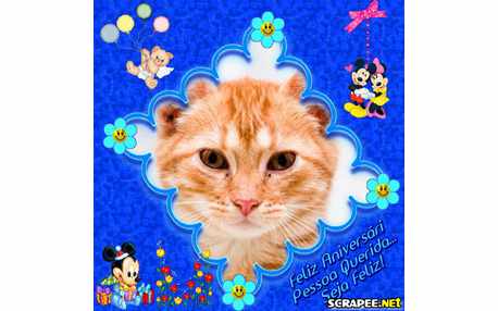 Moldura - Aniversario De Menino